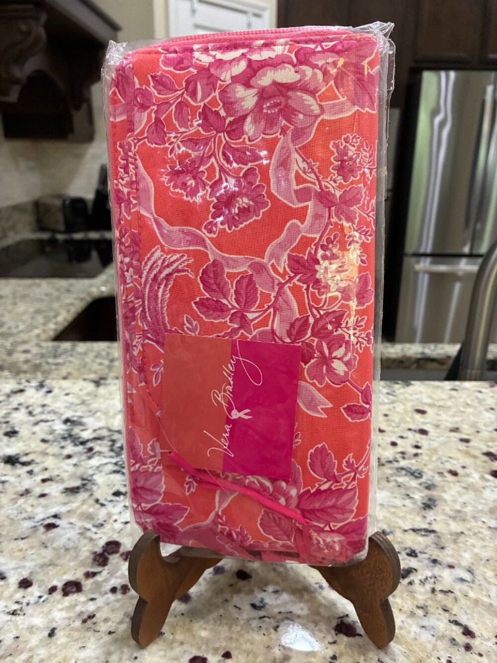 Vera Bradley Hope Toile Travel Organizer Wallet - NEW - Picture 3 of 4